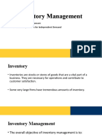 Inventory Management