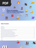 Adobe Future of Creativity 2022 U.S. Emoji Trend Report