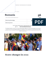 Romania - Nations in Transit 2022 Country Report - Freedom House