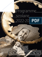 Programme Scolaire Musée des Confluences