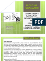 Download Proposal Tugas Akhir Sistem Absen Menggunakan RFID by Afrizal Setiawan SN59446300 doc pdf