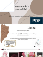 Transtorno de Personalidad Antisocial y Limite