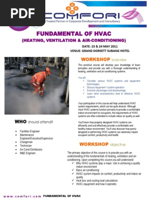 Eg077 Fundamentals of Hvac