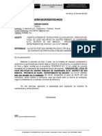 Carta 002 - Remito Exp Tec para 1ra Evaluacion Local Huaripampa Alto