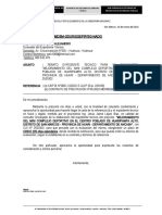 CARTA 265 - REMITO EXP TEC PARA 1RA EVALUACION MINICOMPLEJO HUARIPAMPA ALTO