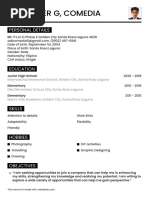 Personal Dossier Template | PDF