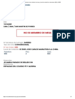 Consulta Si Eres Miembro de Mesa y Local de Votación en Elecciones 2022 - ONPE