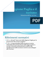 Regione Puglia e Turismo