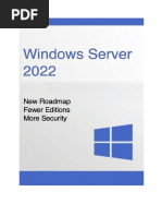 Ebook Windows Server 2022 New Roadmap Fewer Editions More Security