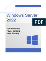 Ebook Windows Server 2022 New Roadmap Fewer Editions More Security