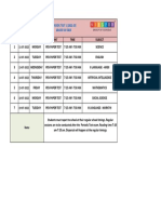 Annexure - CBSE Grade 8 PT 1 - Timetable