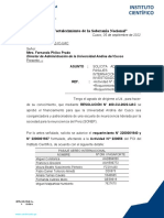 Oficio #0648-2022-Ic-Uac Solicita Adquisicion de Pasajes Aereos para Investigadores PDF