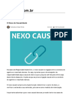 O Nexo de Causalidade