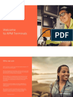 Welcome To APM Terminals: Classification: Public