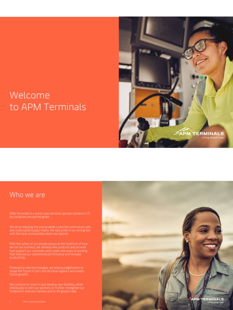 APM Terminals: Global Logistics Overview | PDF | Port | Transport