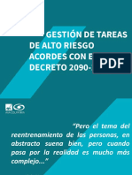 Gestión de Tareas de Alto Riesgo (Acordes Con El Decreto 20902003-Minería, Exposición Altas Temperaturas, Radiaciones Ionizantes, Etc)