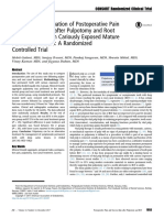 Comparative Evaluation of Postoperative Pain and Success Rate A 2017 Journal