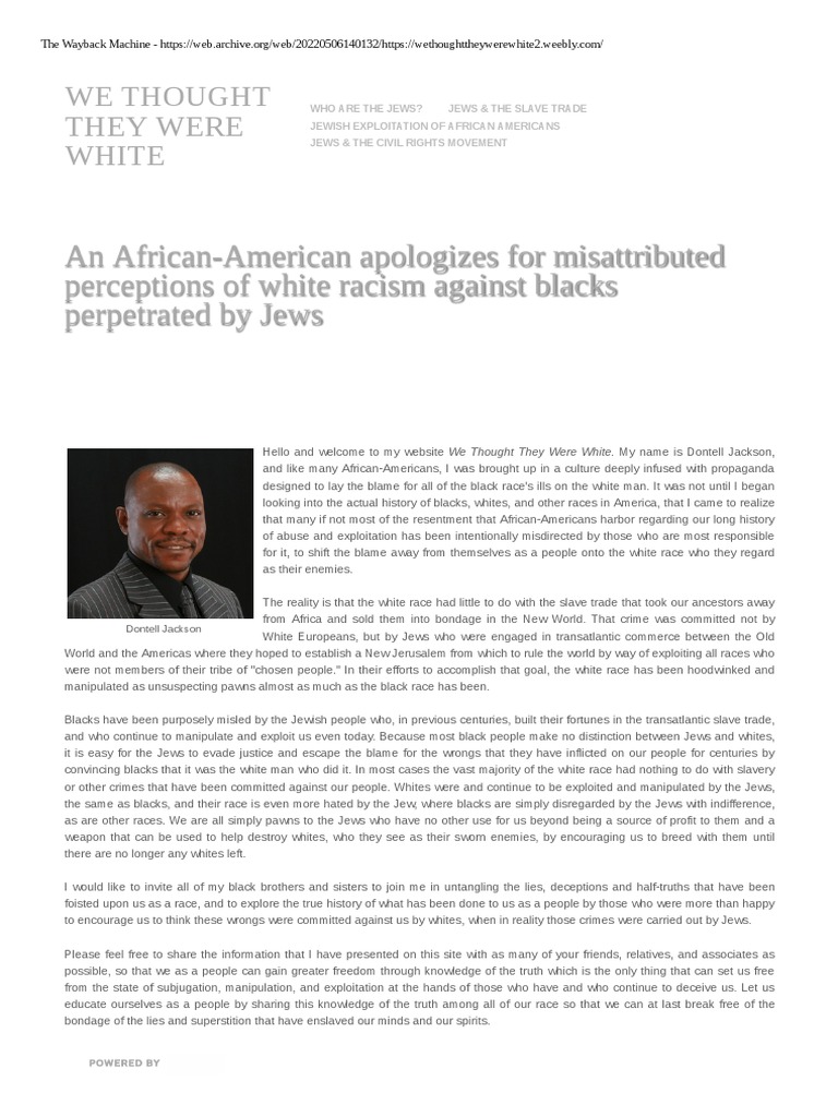 We Thought They Were White | PDF | Jews | Atlantic Slave Trade