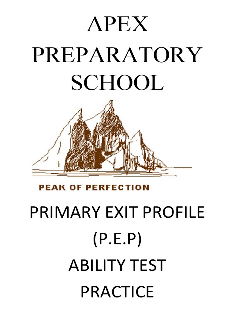 PEP Ability Test Practice Questions | PDF