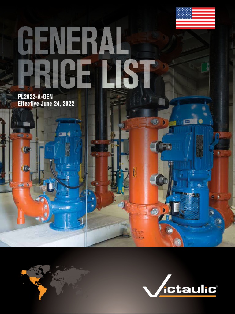 Catalogo Victaulic Pl2022 a Gen PDF Pipe (Fluid Conveyance) Valve