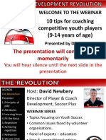 Tips For Coaching Competitive Youth Players