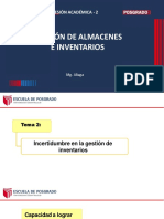 Gestión de Almacenes E Inventarios: Sesión Académica - 2