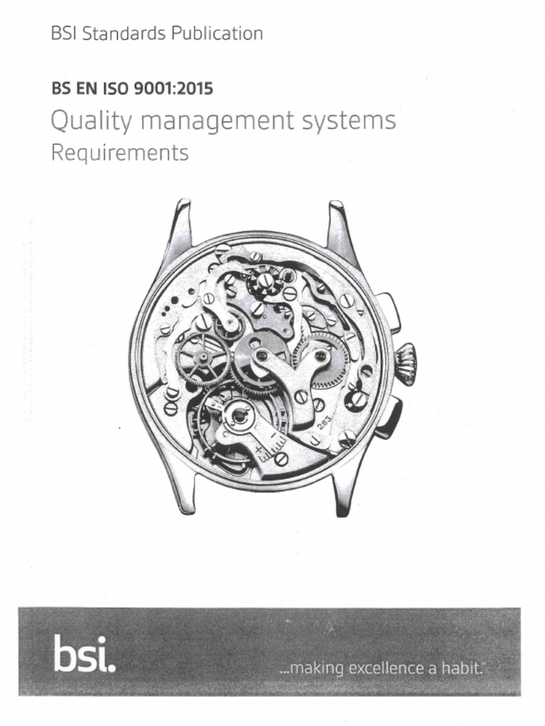 Bs En Iso 9001 2015 Pdf