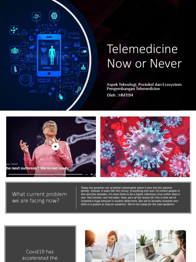 Telemedicine Seminar Hmti V1 5 Pdf Internet Of Things Health Care