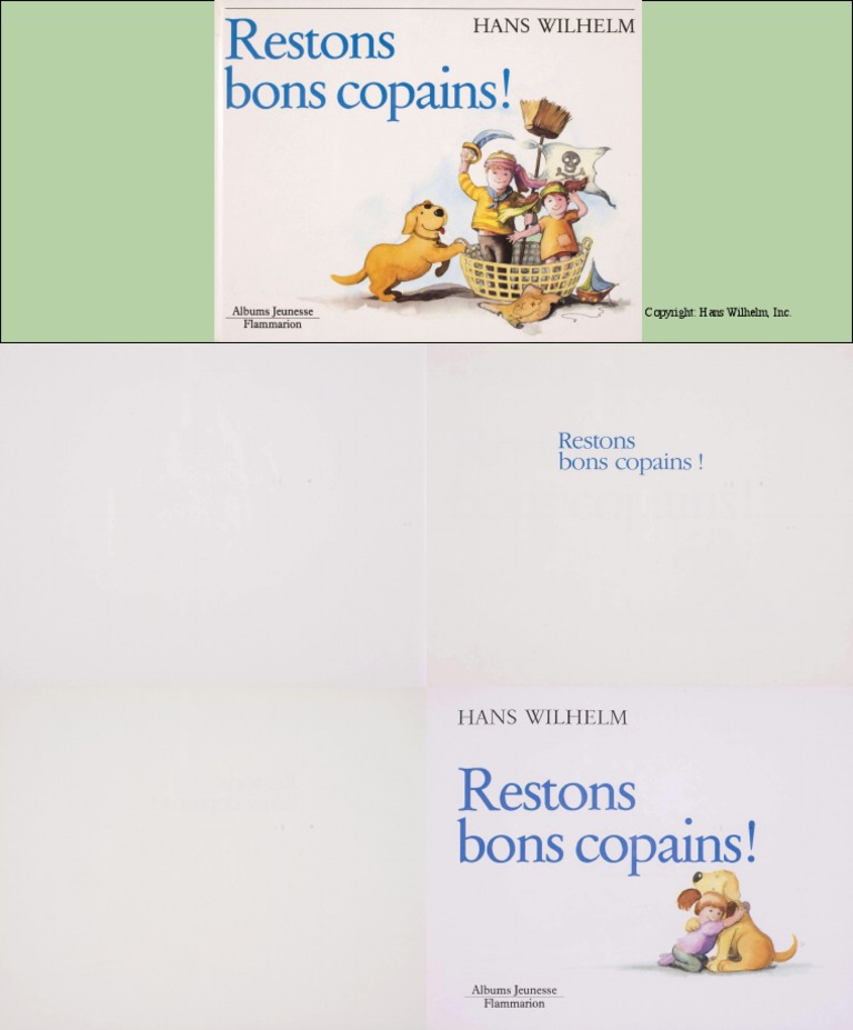 Restons Bons Copains | PDF