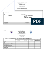 Casilagan Integrated School Brigada Eskwela Report 2021-2022