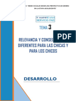 Tema 3 Relevancia y Consecuencias Diferentes Chicas-Chicos