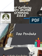 First Gathering Expo Arumba Semarang 2022