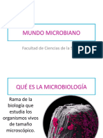 Mundo Microbiano: Facultad de Ciencias de La Salud