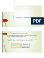 Procedimiento de Determinación