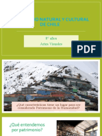 Patrimonio Nacional Art Visual 8°