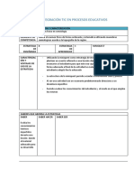 Plantilla de Integración Tic en Procesos Educativos