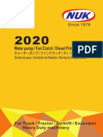 2020 Truck Water Pump