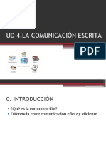 UD 4. Comunicación Escrita