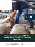 Programa Institucional 2020-2024 de Seguridad Alimentaria Mexicana SEGALMEX