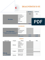 Planilha Diagnóstico Financeiro