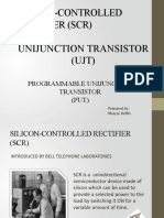 Silicon Controlled Rectifier SCR 1