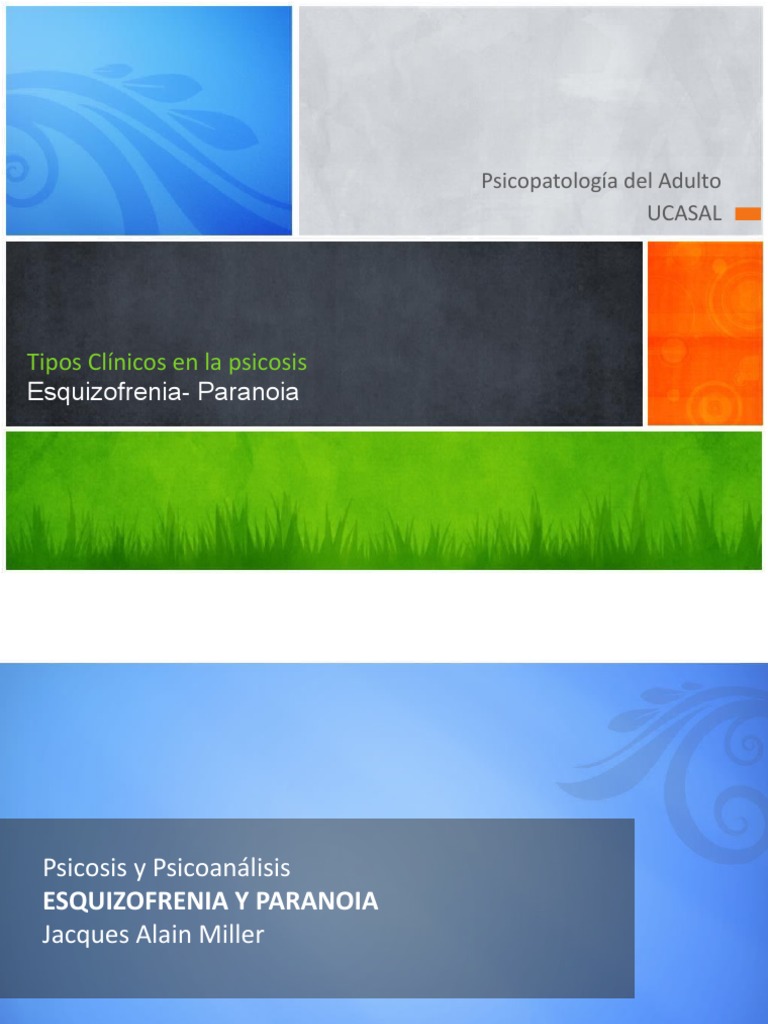 Paranoia esquizofrenia power pdf esquizofrenia psicosis