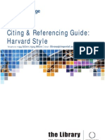 Harvard Citing and Referencing Guide 2007