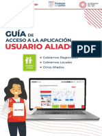 Guía de Acceso de La Aplicación Usuario Aliado