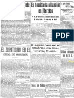 Critica Situación en La Baja California 1911