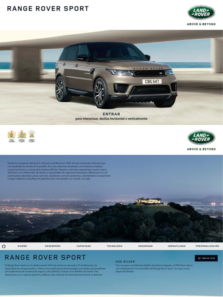 Range Rover Sport | PDF | Vehículo Híbrido Eléctrico | Enchufe híbrido