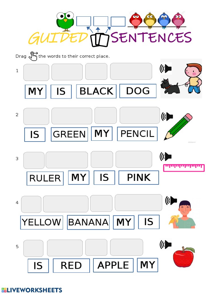 Guided: Sentences | PDF
