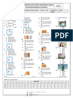 Evaluación Tercer Periodo 7°