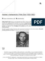 Ajedrez y Fantaciencia - Philip Dick (1928-1982)