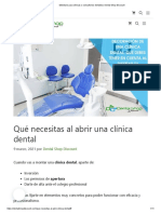 Mobiliario para Clínicas o Consultorios Dentales - Dental Shop Discount